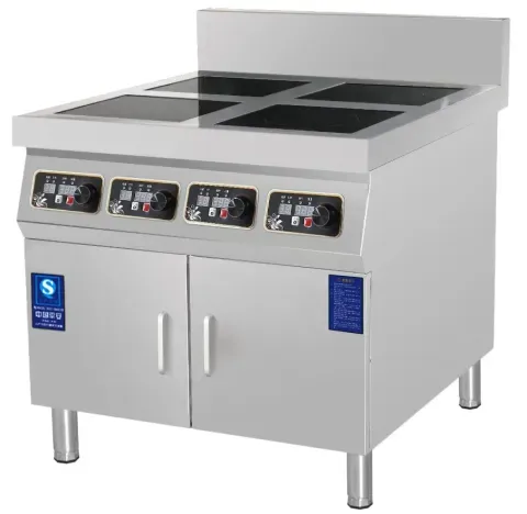 柜式四眼电磁煲仔炉3.5kw*4 GCT-N5103A