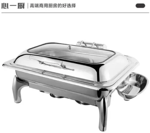 高脚方形可视自助餐炉 X102