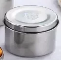 不锈钢留样盒瓶304,直径8CM（5个） X701